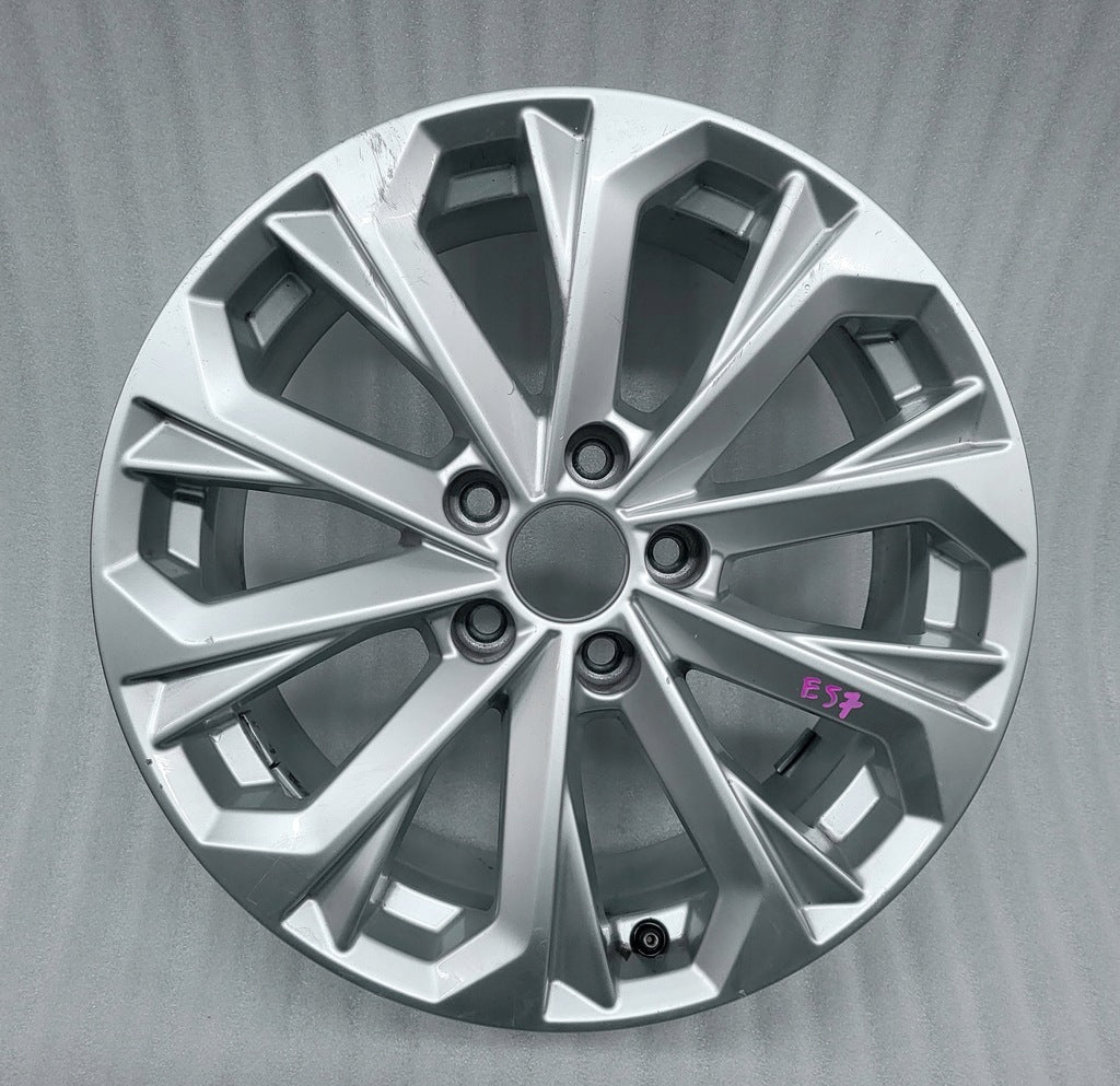 1x Alufelge 17 Zoll 7.5" 5x112 38ET Glanz Silber 8W0601025L Audi A4 Rim Wheel FEL1895548520lg