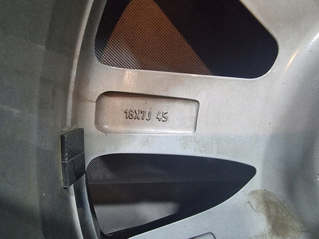 1x Alufelge 18 Zoll 7.0" 5x114.3 45ET Glanz Silber 9965B57080 Mazda 3 Rim Wheel FEL7419046674bi