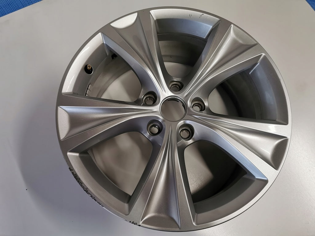 1x Alufelge 17 Zoll 7.5" 5x112 46ET Glanz Silber 5FA601025C Seat Leon Rim Wheel FEL9517588802le