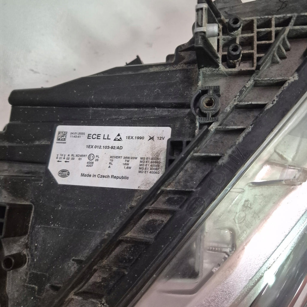 Frontscheinwerfer BMW 3 F30 F31 1EX012103 LED Rechts Scheinwerfer Headlight SCH9440187892aj