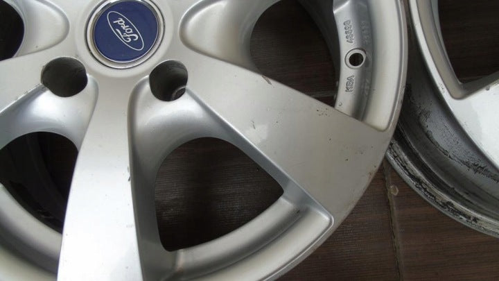 4x Alufelge 15 Zoll 6.0" 4x108 26ET Rim Wheel FEL4135644533um