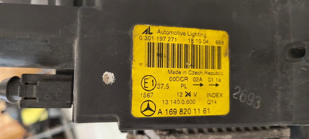 Frontscheinwerfer Mercedes-Benz W169 A1698201161 Xenon Links Headlight SCH6251289342mg