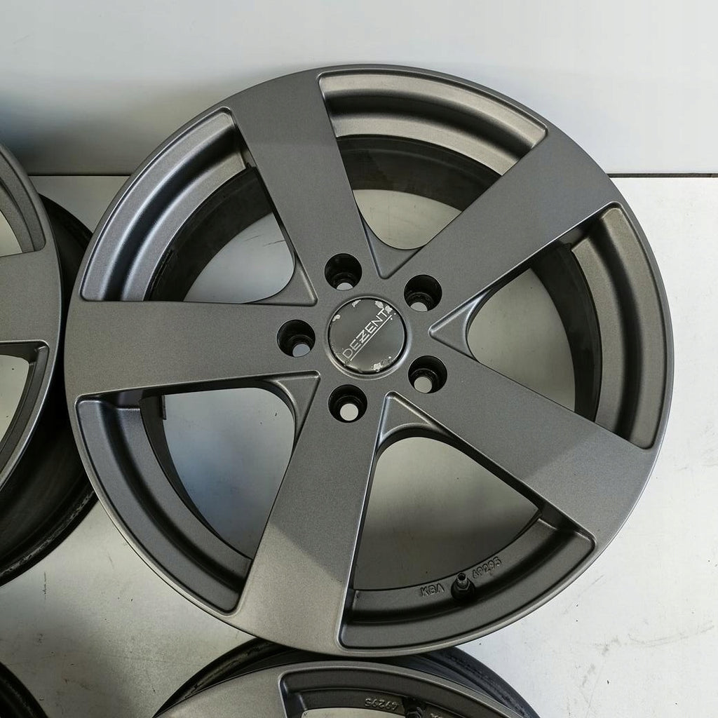4x Alufelge 17 Zoll 7.0" 5x112 48ET Glanz Grau Audi Altea I Touran Golf Caddy FEL5126016846mt