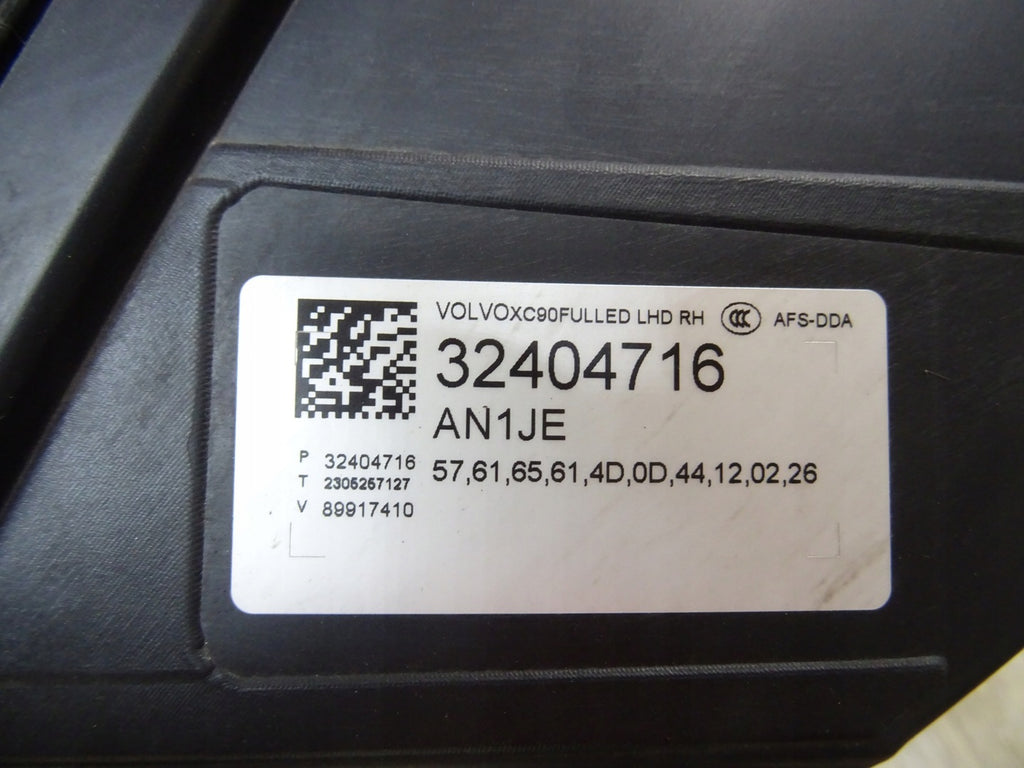 Frontscheinwerfer Volvo Xc90 II 32404716 Full LED Rechts Scheinwerfer Headlight SCH9985152434kv