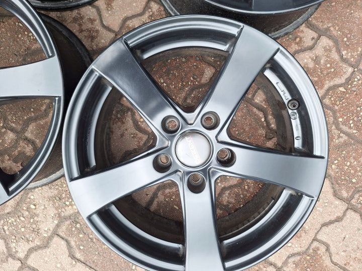 4x Alufelge 16 Zoll 6.5" 5x112 50ET KBA49296 VW Passat Golf Vii Rim Wheel FEL6042809203oj