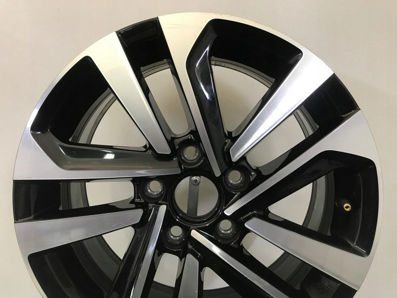 1x Alufelge 16 Zoll 6.5" 5x112 46ET Glanz Schwarz 5G0601025 VW Rim Wheel FEL7748442350nc