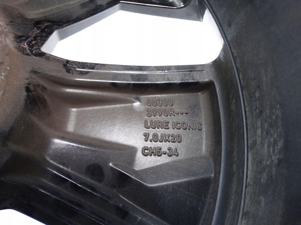 1x Alufelge 20 Zoll 7.0" 5x114.3 34ET Glanz 403003990R Renault Megane E-Tech FEL8239449131rt