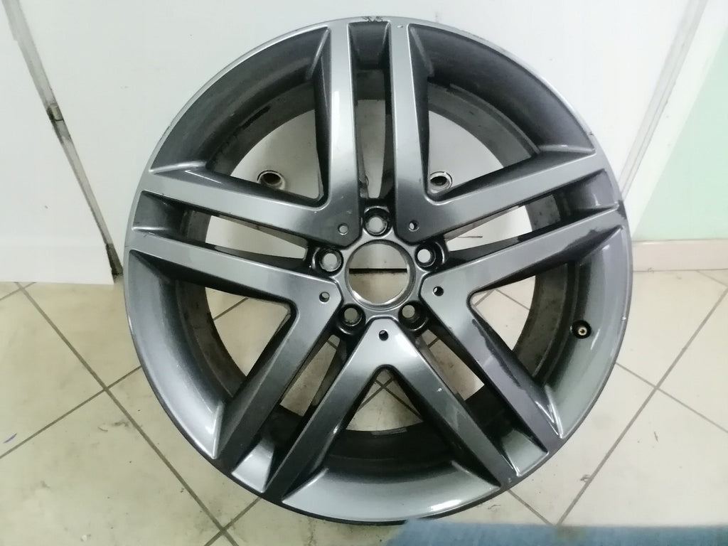 1x Alufelge 19 Zoll 8.0" 5x112 52ET Graphit A4474011500 Mercedes-Benz Vito