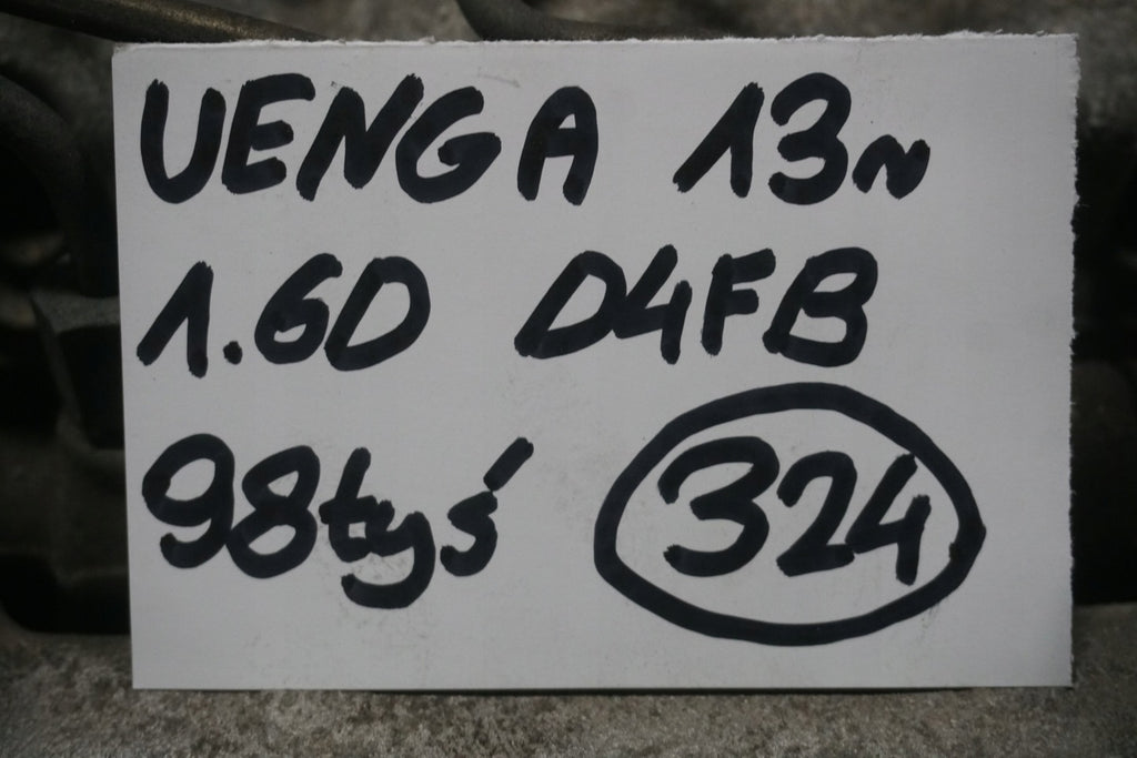 Motor Kia Venga D4FB 1.6 CRDI 98TKm 2013 Diesel Engine Unkomplett