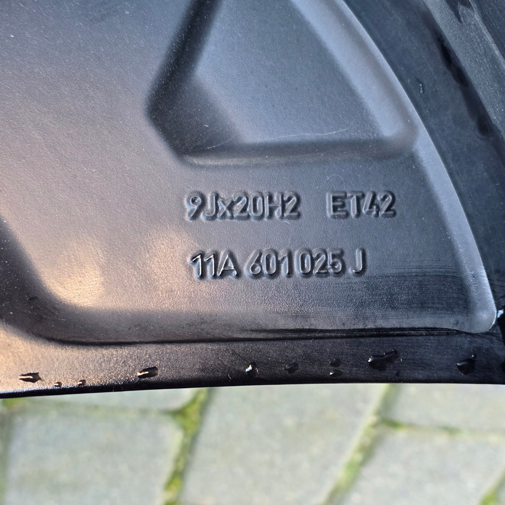 1x Alufelge 20 Zoll 9.0" 5x108 42ET 11A601025J VW I Rim Wheel FEL4423965557mp