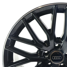 Laden Sie das Bild in den Galerie-Viewer, 1x Alufelge 19 Zoll 9.0" 5x112 33ET Glanz Schwarz 8T0601025DL Audi A5 Rim Wheel FEL2612783554ir