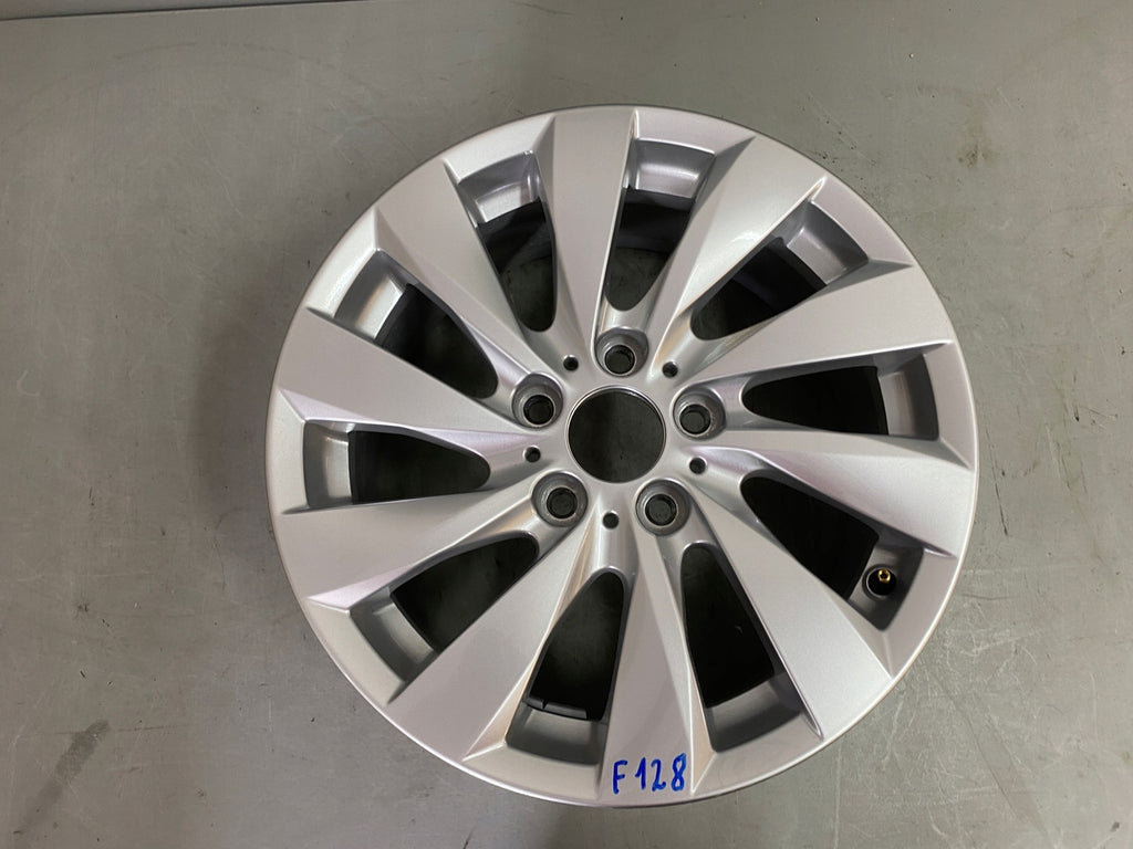 1x Alufelge 17 Zoll 7.5" 5x120 43ET Glanz Silber 6796206 BMW 1 F21 F20 Rim Wheel
