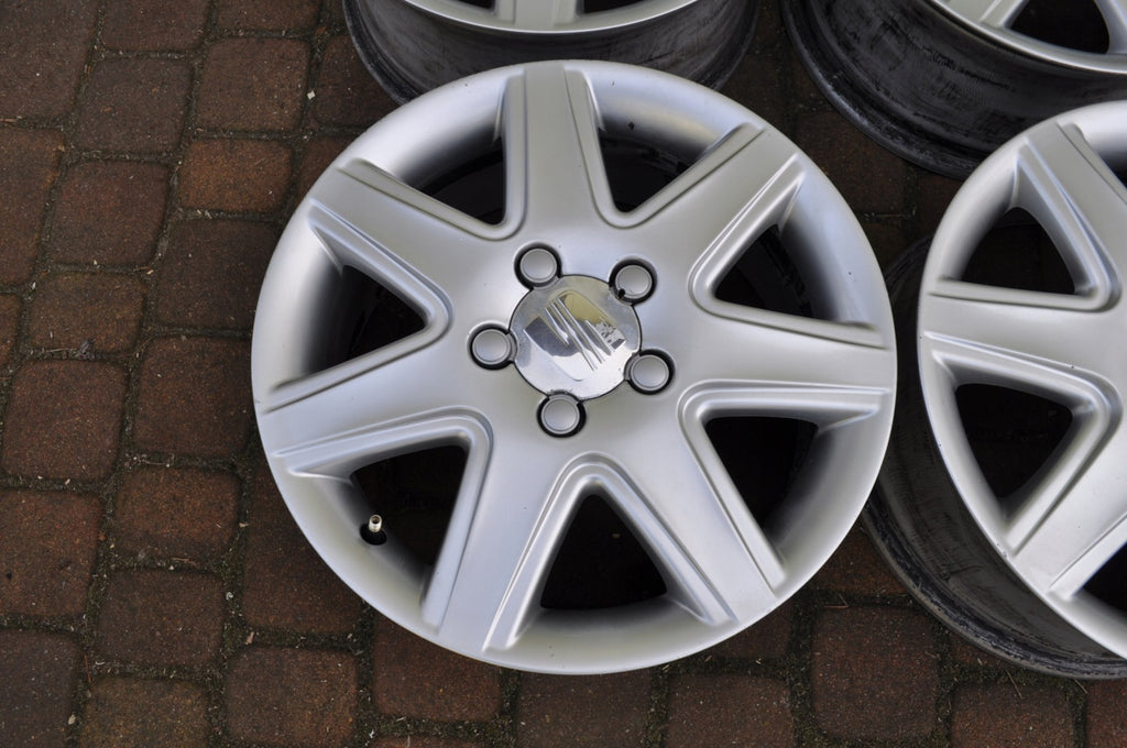 4x Alufelge 16 Zoll 5x112 50ET Silber 5P0601025E Seat Altea Rim Wheel FEL9103885678mj