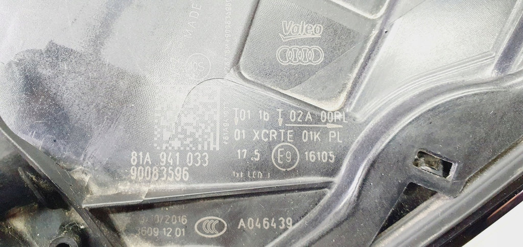 Frontscheinwerfer Audi Q2 81A941033 Full LED Ein Stück (Rechts oder Links) SCH6719222480kt