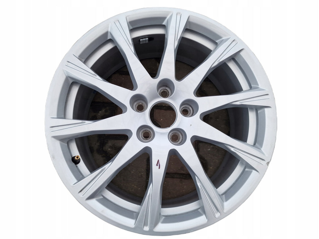 1x Alufelge 17 Zoll 7.5" 5x112 38ET Glanz Silber 8W0601025C Audi B9 Rim Wheel