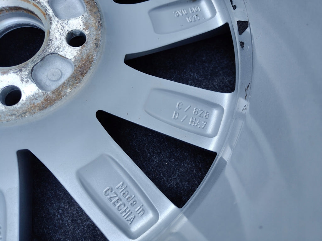 1x Alufelge 17 Zoll 7.0" 5x112 40ET Glanz Silber 3V0601025C Skoda Superb Iii FEL7365126029qj