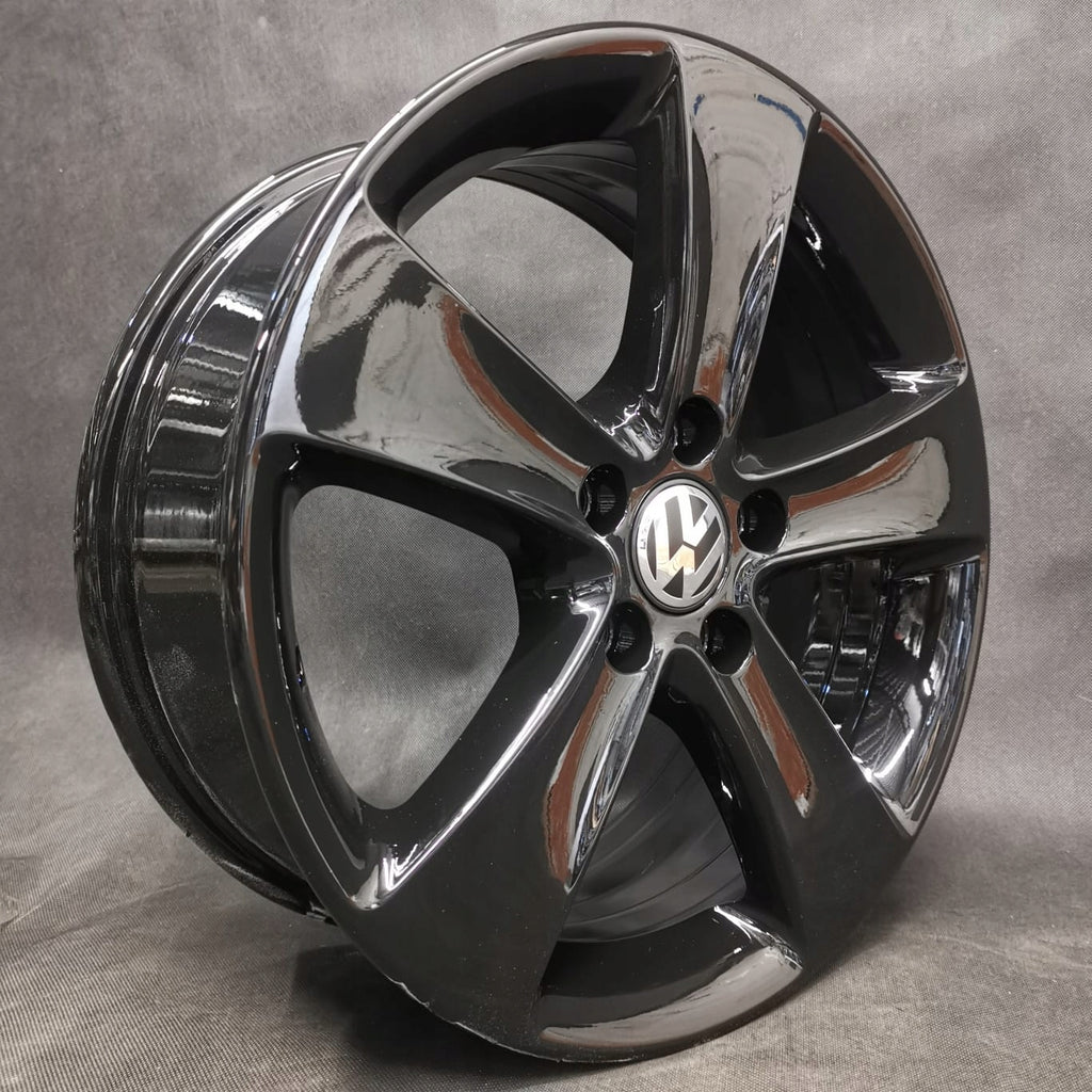 4x Alufelge 17 Zoll 6.5" 5x112 39ET Glanz Silber 3C8601025F VW Scirocco Passat FEL9895278420ez