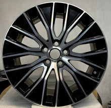 Load image into Gallery viewer, 1x Alufelge 18 Zoll 7.5&quot; 5x108 46ET Glanz Schwarz KX7M-1007-EA Jaguar Xe Xf