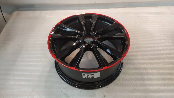 1x Alufelge 18 Zoll 7.5" 5x112 52ET Glanz Schwarz A2464010600 Mercedes-Benz W246 FEL4677438732wr