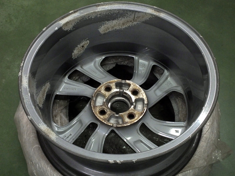 1x Alufelge 16 Zoll 6.5" 4x100 40ET Glanz Grau OP078 Opel Rim Wheel