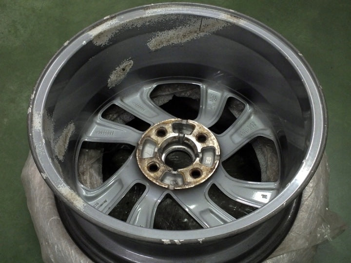 1x Alufelge 16 Zoll 6.5" 4x100 40ET Glanz Grau Opel Rim Wheel FEL1310925197ni