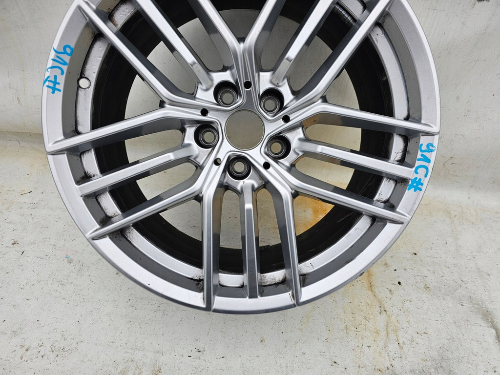 1x Alufelge 19 Zoll 8.5" 5x112 29ET Glanz Silber 5A324D6 BMW 5 Rim Wheel FEL5506730224jx