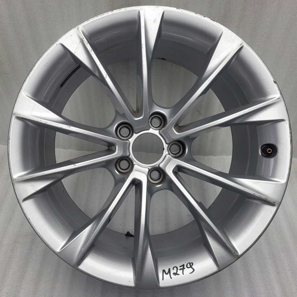 1x Alufelge 18 Zoll 8.5" 5x112 29ET Glanz Silber 8T0601025CA Audi A5 Rim Wheel FEL9492819458zk