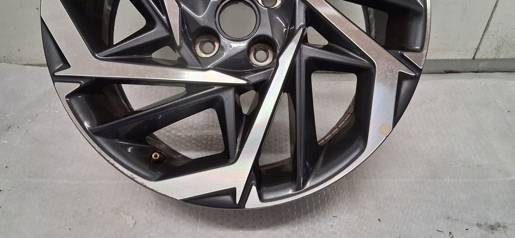 1x Alufelge 17 Zoll 7.0" 5x114.3 54ET Glanz 52910-Q0300 Hyundai Ix35 Rim Wheel FEL8908668943et