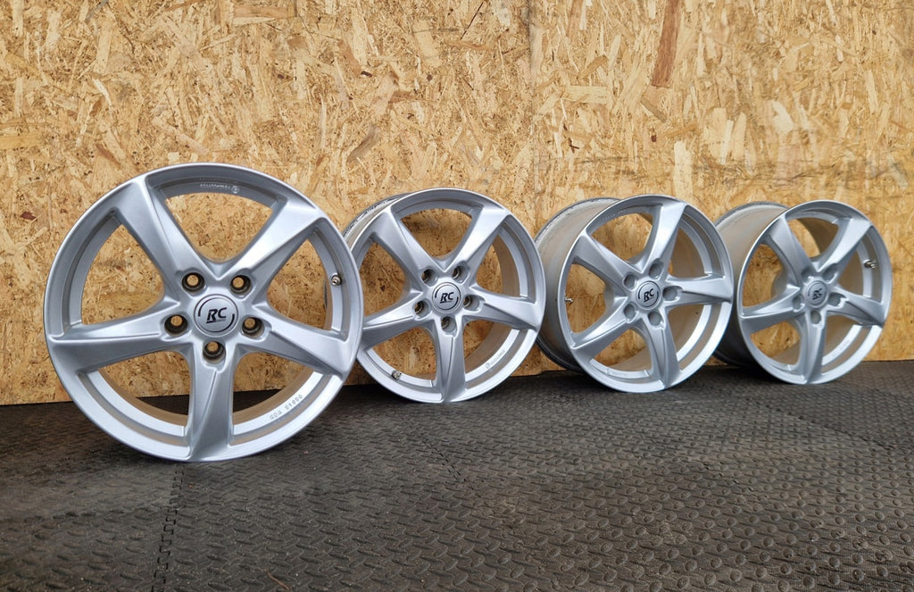 4x Alufelge 16 Zoll 7.0" 5x112 35ET KBA51056 Rim Wheel FEL7550604480bu
