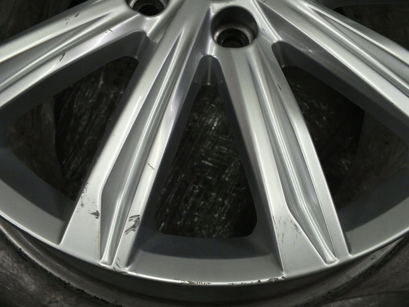 1x Alufelge 17 Zoll 6.5" 5x112 52ET Glanz Silber 5TA601025 Vw Rim Wheel FEL6251350141uz