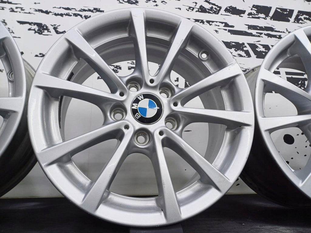 4x Alufelge 16 Zoll 7.0" 5x120 31ET Glanz Silber 584B54221 BMW F32 F33 Rim Wheel FEL9418806795zh
