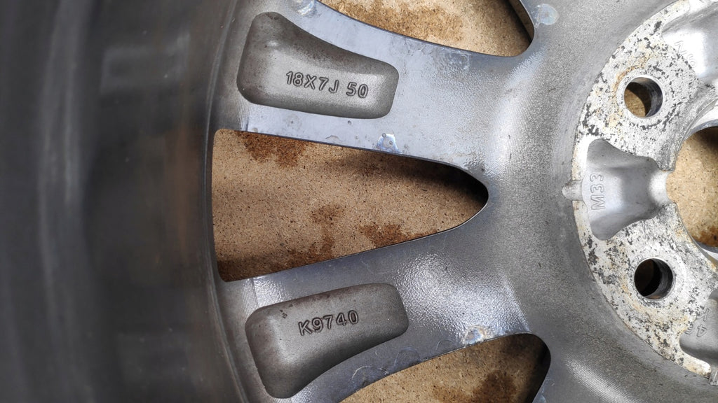 1x Alufelge 18 Zoll 7.0" 5x114.3 50ET Glanz Silber 9965277080 Mazda Cx5 Cx3 Mg FEL7473438484nu