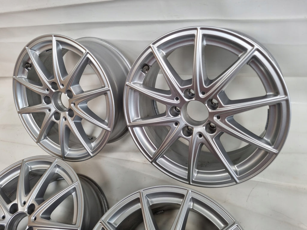 4x Alufelge 16 Zoll 6.5" 5x112 44ET Glanz Silber A1774011100 Mercedes-Benz W177 FEL8299503487qu