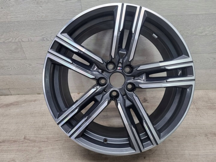 1x Alufelge 19 Zoll 8.0" 5x112 26ET Glanz Graphit 8090019 BMW 8 G14 G15 Mg FEL6716597036rm