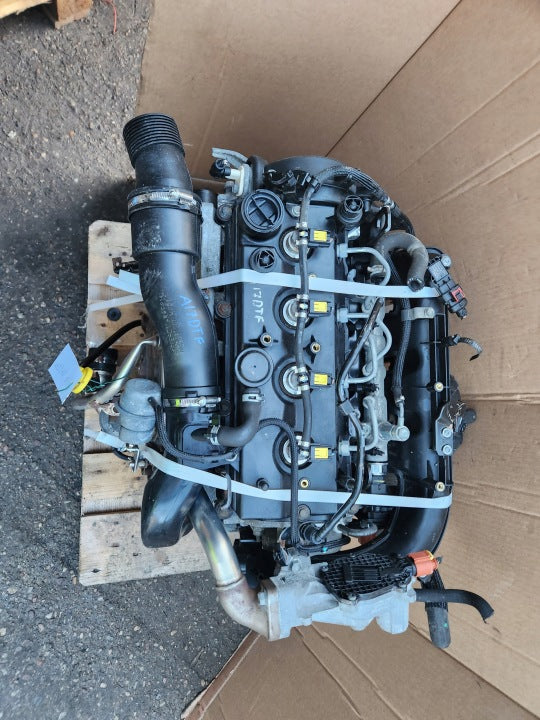 Motor Opel Astra Mokka A17DTF 1.7 CDTI 131PS 96kW 114TKm Diesel Engine Komplett MOT1515170438rs