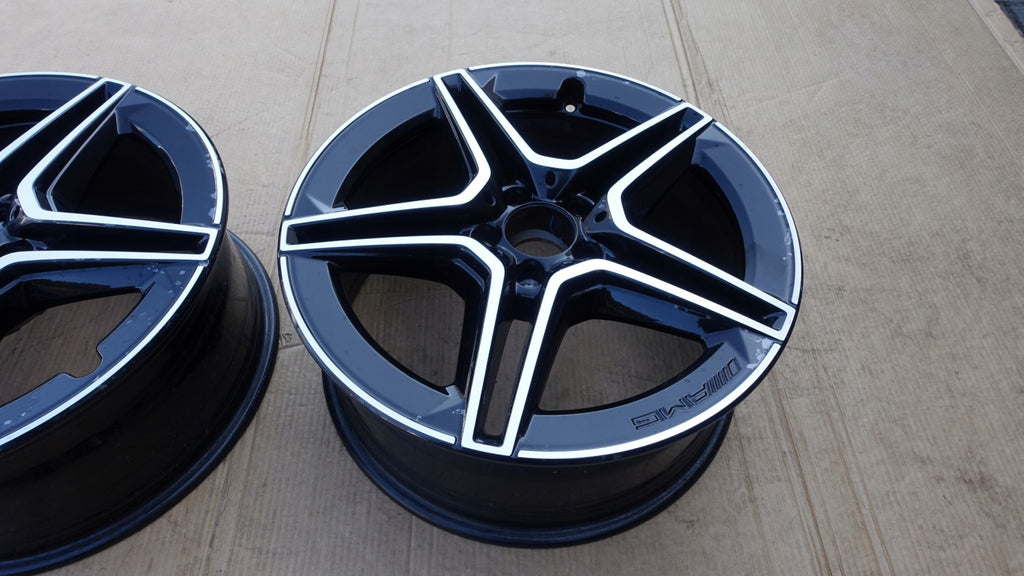 1x Alufelge 19 Zoll 8.0" 5x112 39ET A2534015300 Mercedes-Benz Glc Rim Wheel FEL8037444497xm