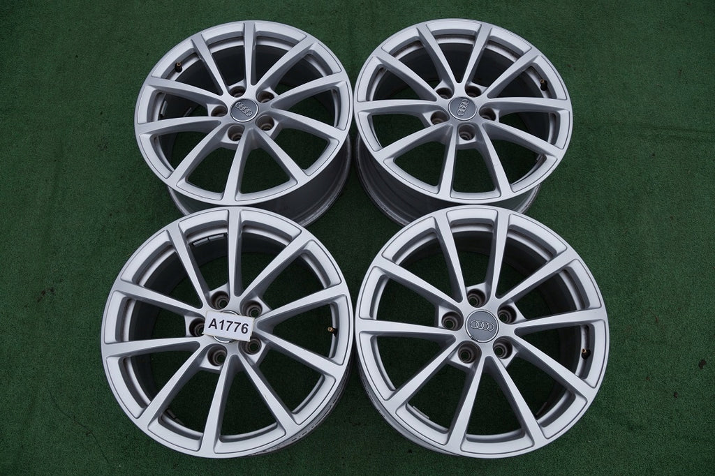 4x Alufelge 17 Zoll 7.5" 5x112 36ET Glanz Silber 4K0601025 Audi A6 C8 B9 FEL9854052055kp