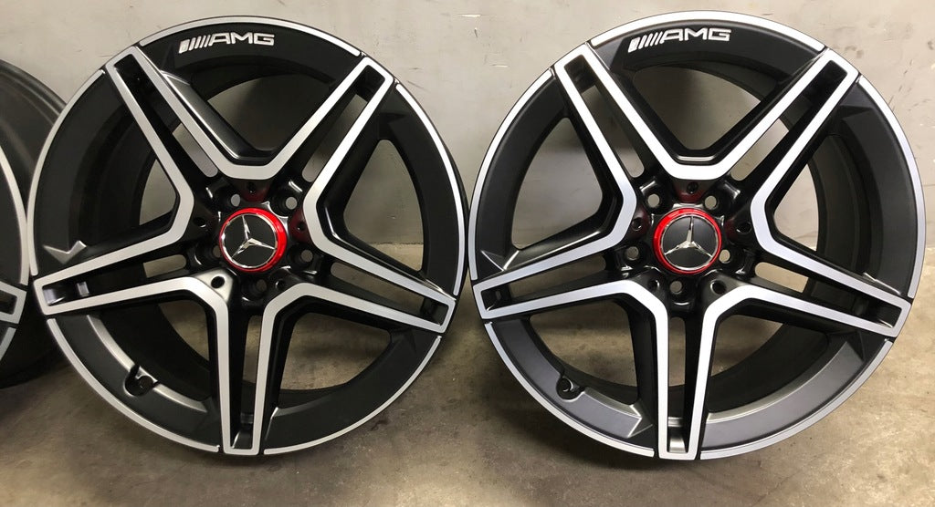 4x Alufelge 18 Zoll 8.5" 5x112 A2054019600 Mercedes-Benz A205 Rim Wheel FEL3390939472vu
