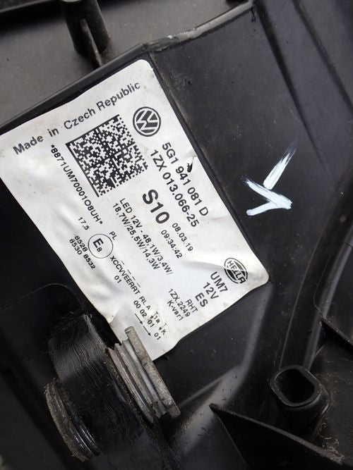 Frontscheinwerfer VW Golf VII 5G1941081 Links Scheinwerfer Headlight SCH5283064023qx