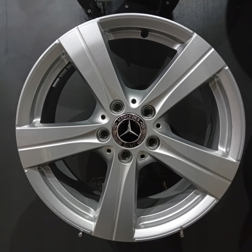 4x Alufelge 17 Zoll 7.0" 5x112 44 5ET Silber A2064014500 Mercedes-Benz W206 FEL2062679604vr