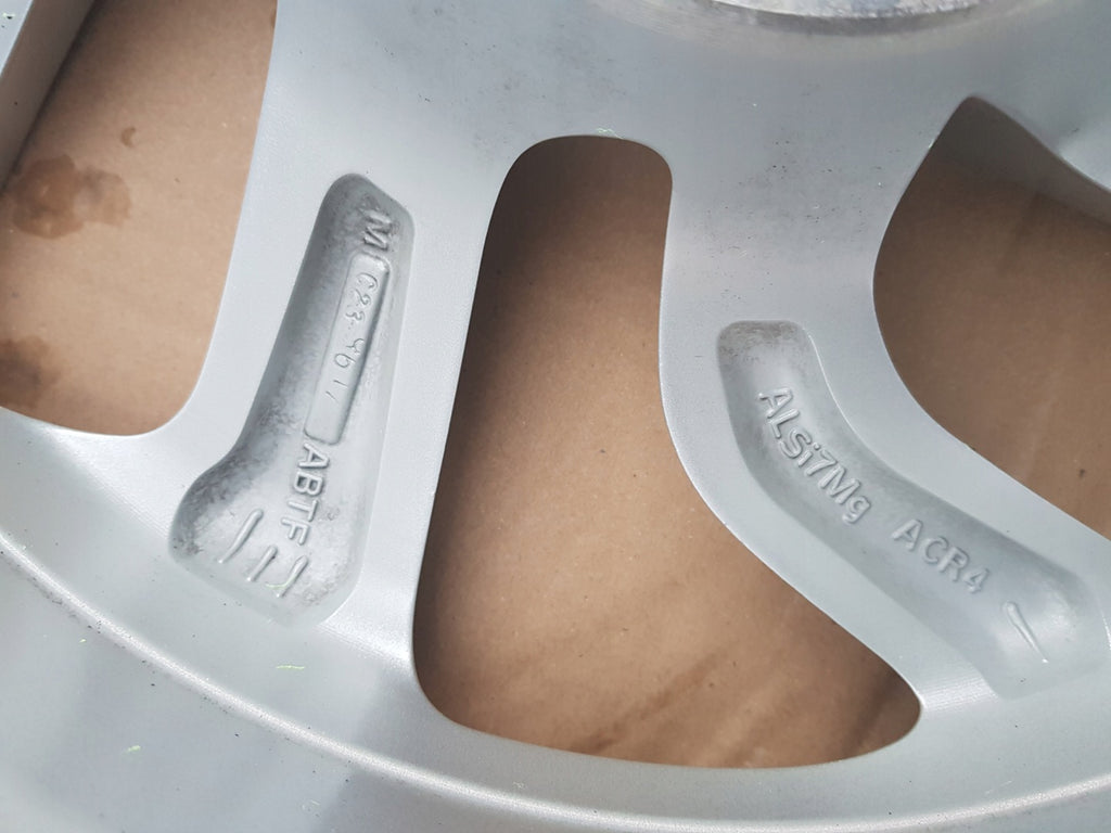 1x Alufelge 16 Zoll 6.5" 4x108 20ET Matt Silber 39007897 Opel Crossland X FEL6915965467cy