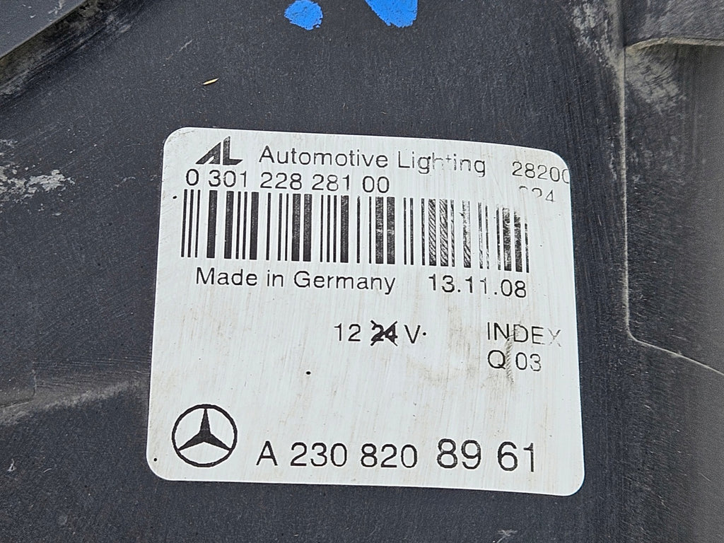 Frontscheinwerfer Mercedes-Benz Sl R230 2308208961 Xenon Links Headlight SCH8292733418rp