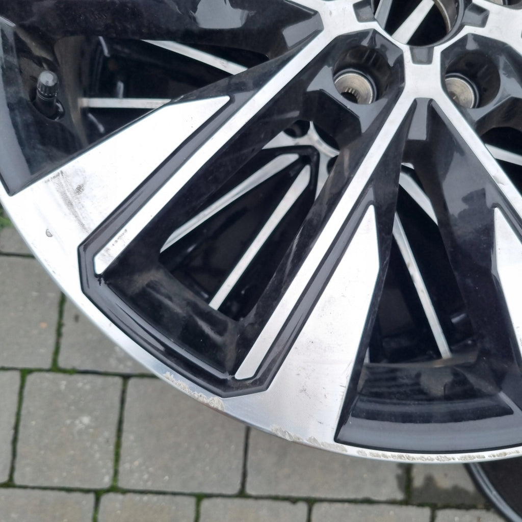 1x Alufelge 19 Zoll 7.0" 5x114.3 32ET Glanz Schwarz 403004862R Renault Rim Wheel FEL5145713693rk