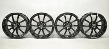 Laden Sie das Bild in den Galerie-Viewer, 4x Alufelge 17 Zoll 7.5" 5x112 36ET Glanz Schwarz 4K0601025 Audi A6 Rim Wheel FEL8308501439hz
