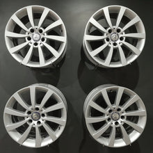 Load image into Gallery viewer, 4x Alufelge 17 Zoll 8.5" 5x112 34 5ET Glanz A2184011002 Mercedes-Benz Cls C218 FEL8850932439ym