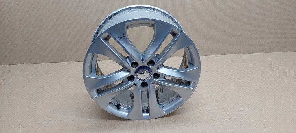 1x Alufelge 17 Zoll 7.5" 5x112 47ET Glanz Silber A2044017502 Mercedes-Benz W204