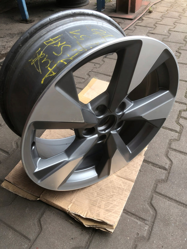 1x Alufelge 17 Zoll 7.5" 5x112 51ET Matt 8V0601025DQ Audi Rim Wheel