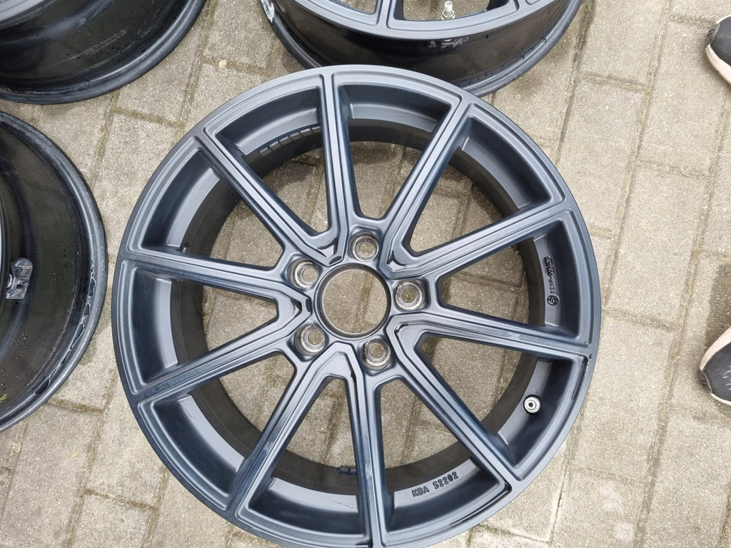4x Alufelge 17 Zoll 7.0" 5x112 48 5ET Schwarz KBA52202 Audi I Rim Wheel FEL4643070962aq