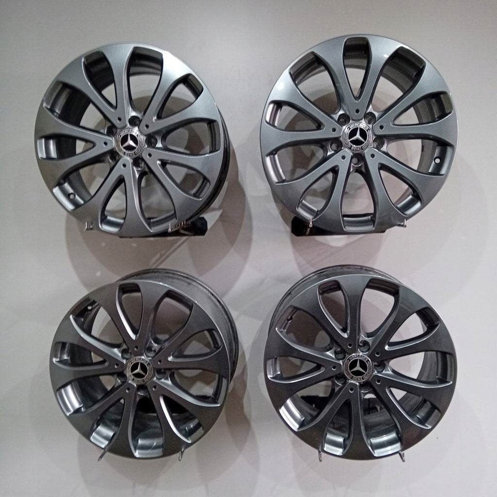4x Alufelge 18 Zoll 8.0" 5x112 38ET A2534011500 F604589 Mercedes-Benz Glc X253 FEL9804272366sa