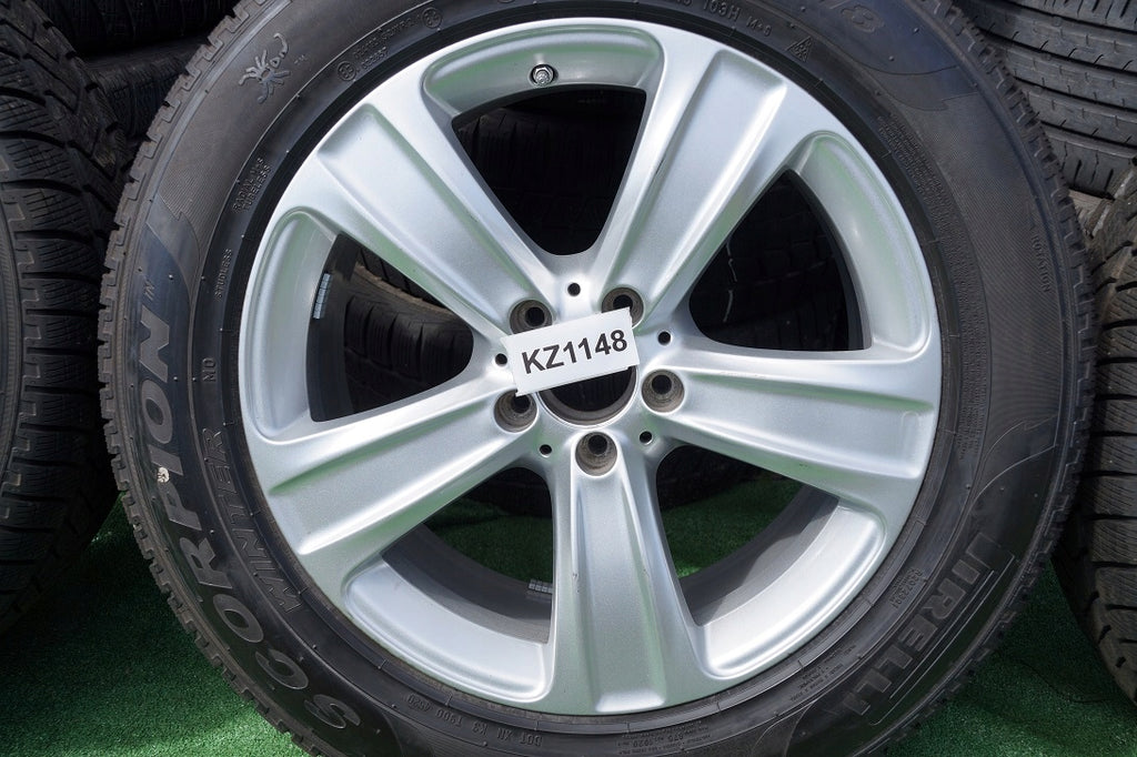 4x Alufelge 18 Zoll 8.0" 5x112 38ET Glanz Silber A2534012100 Mercedes-Benz Glc FEL2018832577ly